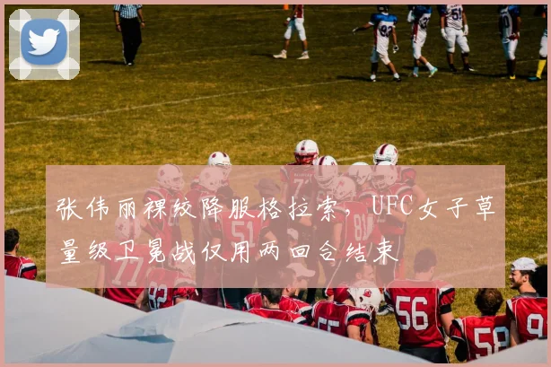张伟丽裸绞降服格拉索，UFC女子草量级卫冕战仅用两回合结束